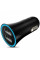Автомобільний зарядний пристрій Hoco UC-204 2.4 A Black