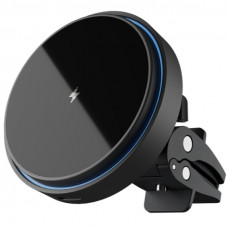 Автотримач із бездротовою зарядкою Proove Light Circle 15W Black