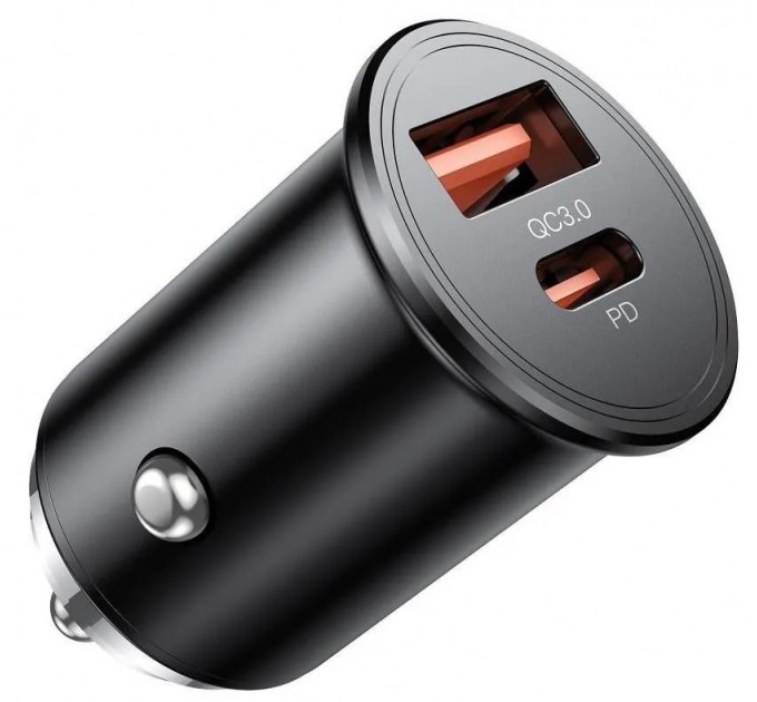 Автомобільний зарядний пристрій XO-CC43 45W Black