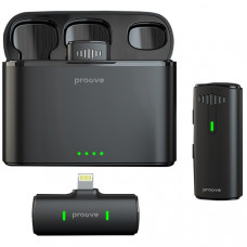 Петлічний мікрофон бездротовий Proove Demo Lightning