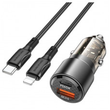 Автомобильное зарядное устройство Borofone BZ20A USB+USB-C 83W