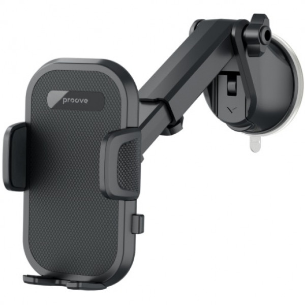 Автомобильный держател Proove Longway Plaid Suction type car mount Black (CHLP00000001)