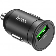 Автомобільний зарядний пристрій Hoco Z43 QC3.0 18W Black