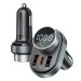 Автомобильное зарядное устройство Proove FM Launcher Sound Link 30W (PD+QC3.0) Type-C+USB Black