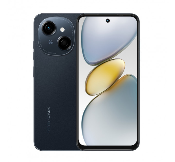 Tecno Spark Go 1 (KL4) 3/64GB Startrail Black (4894947036422)