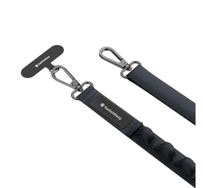Универсальный ремешок Switcheasy with EasyStrap Card 20mm Dark Black (SPHIPH220DK23)