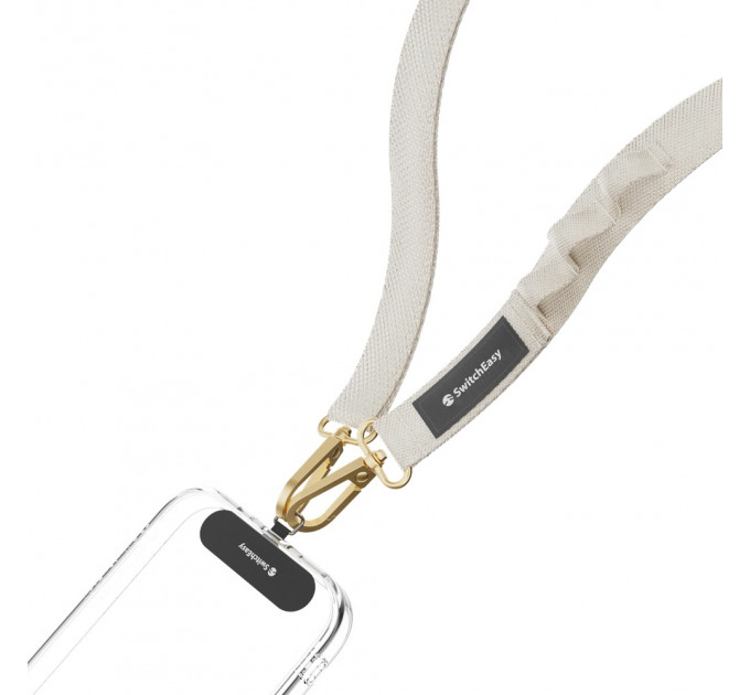 Универсальный ремешок Switcheasy with EasyStrap Card 20mm Ice Cream White (SPHIPH220IW23)