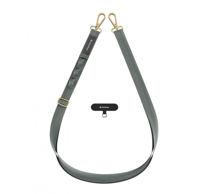 Универсальный ремешок Switcheasy with EasyStrap Card 20mm Noctilucent Blue (SPHIPH220NL23)
