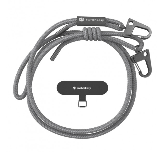 Универсальный ремешок Switcheasy with EasyStrap Card 6mm 2023 Grey (SPHIPH154GR23)