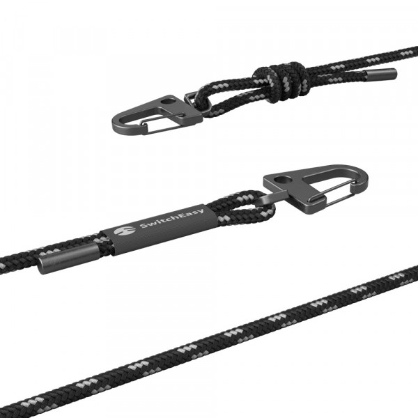 Универсальный ремешок Switcheasy with EasyStrap Card 6mm 2023 Black/White (SPHIPH154BW23)