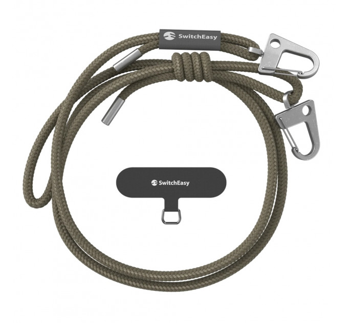 Универсальный ремешок Switcheasy with EasyStrap Card 6mm 2023 Army Green (SPHIPH154AN23)