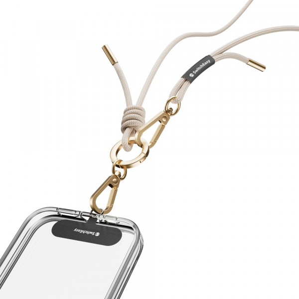 Универсальный ремешок Switcheasy with EasyStrap Card 6mm Ice Cream White (SPHIPH154IW23)