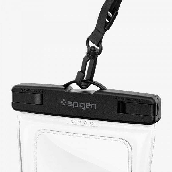 Водонепроницаемый чехол Spigen A610 Universal Waterproof Float 8.2" Crystal Clear (AMP04530)