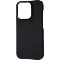 Чохол Carbon Kevlar MagSafe для iPhone 16 Pro Black