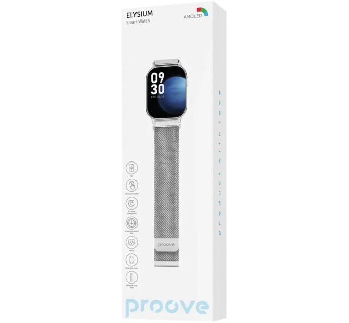 Смарт-годинник Proove Elysium Silver (SWEL00000012)