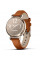 Смарт-часы Garmin Lily 2 Classic Cream Gold with Tan Leather Band (010-02839-02/60)
