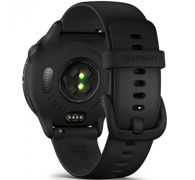 Смарт-годинник Garmin Vivoactive 6 Slate with Black Band (010-02985-00/40)