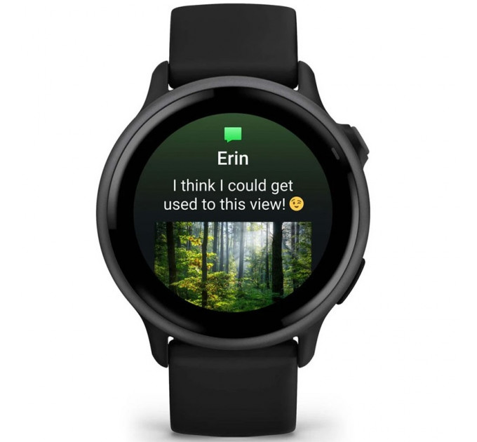 Смарт-годинник Garmin Vivoactive 6 Slate with Black Band (010-02985-00/40)