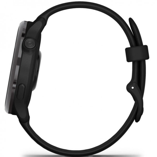 Смарт-годинник Garmin Vivoactive 6 Slate with Black Band (010-02985-00/40)