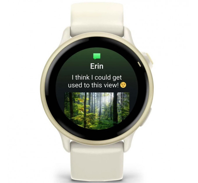 Смарт-годинник Garmin Vivoactive 6 Lunar Gold with Bone Band (010-02985-01/41)