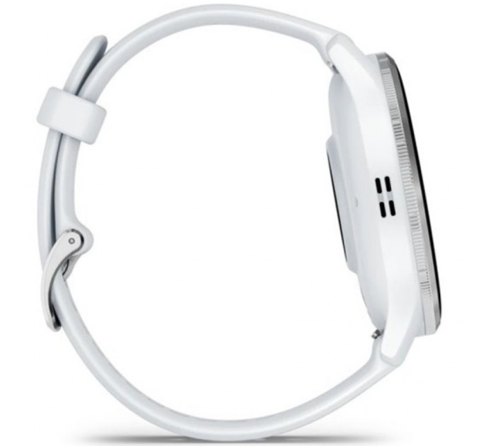 Смарт-часы Garmin Venu 3 Silver Stainless Steel Bezel with Whitestone Case and Silicone Band (010-02784-00/50)