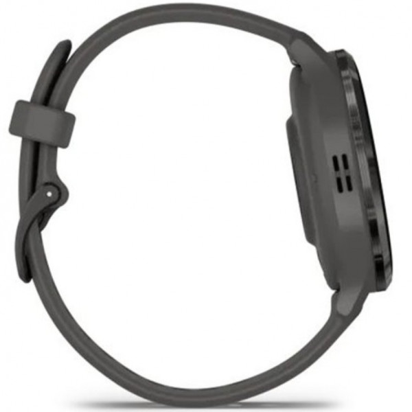 Смарт-часы Garmin Venu 3S Slate Stainless Steel Bezel with Pebble Gray Case and Silicone Band (010-02785-00/50)