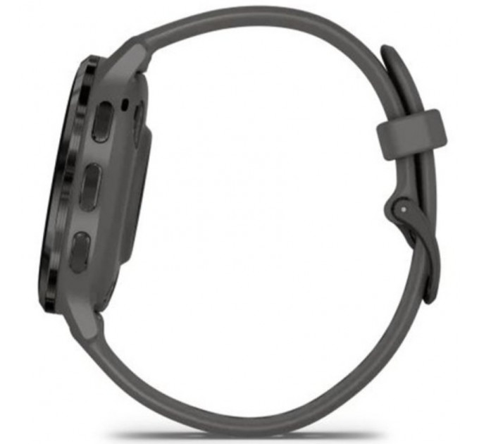 Смарт-часы Garmin Venu 3S Slate Stainless Steel Bezel with Pebble Gray Case and Silicone Band (010-02785-00/50)