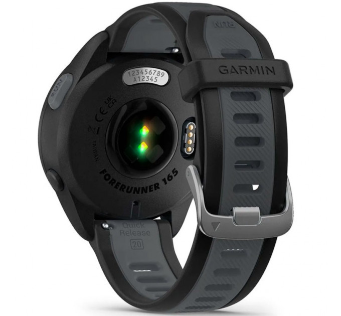 Смарт-часы Garmin Forerunner 165 Black with Slate Gray Band (010-02863-20/A0/AC)