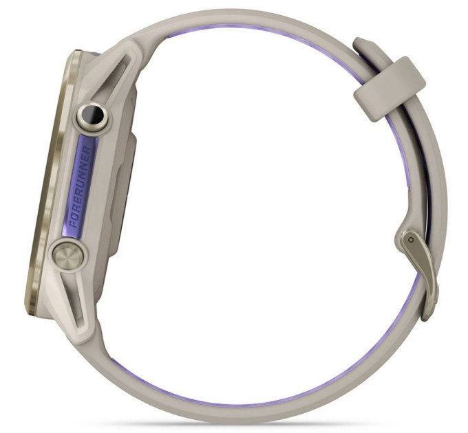Смарт-часы Garmin Forerunner 970 Soft Gold Titanium Bezel with French Gray Case and Tidal Indigo Band (010-02969-02/12/62)