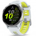 Смарт-часы Garmin Forerunner 970 Titanium Bezel with Whitestone Case and Whitestone/Tidal Amp Yellow Band (010-02969-01/11)