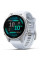 Смарт-часы Garmin Fenix 8 43mm AMOLED Silver Bezel with Whitestone Silicone Band (010-02903-00/06)