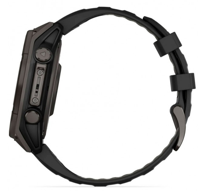 Смарт-часы Garmin Fenix 8 47mm Sapphire Solar Carbon Gray DLC Titanium/Black Silicone Band (010-02906-10/11/70)