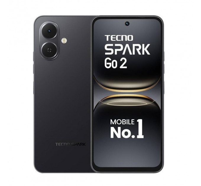 Tecno Spark Go 2 (KM4) 3/64GB Ink Black (4894947089534)