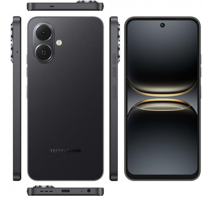 Tecno Spark Go 2 (KM4) 3/64GB Ink Black (4894947089534)