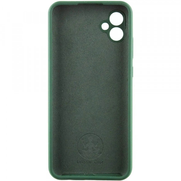 Чохол Silicone Cover Lakshmi Full Camera для Samsung Galaxy A07 Dark Green (AA)