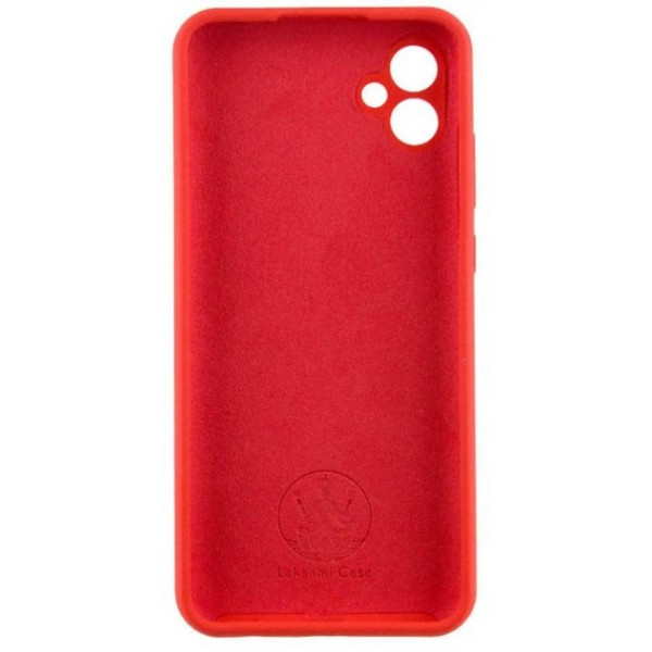 Чохол Silicone Cover Lakshmi Full Camera для Samsung Galaxy A07 Red (AA)