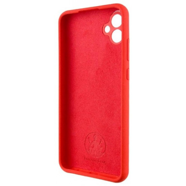 Чохол Silicone Cover Lakshmi Full Camera для Samsung Galaxy A07 Red (AA)