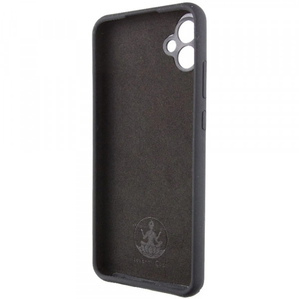 Чохол Silicone Cover Lakshmi Full Camera для Samsung Galaxy A07 Black (AA)