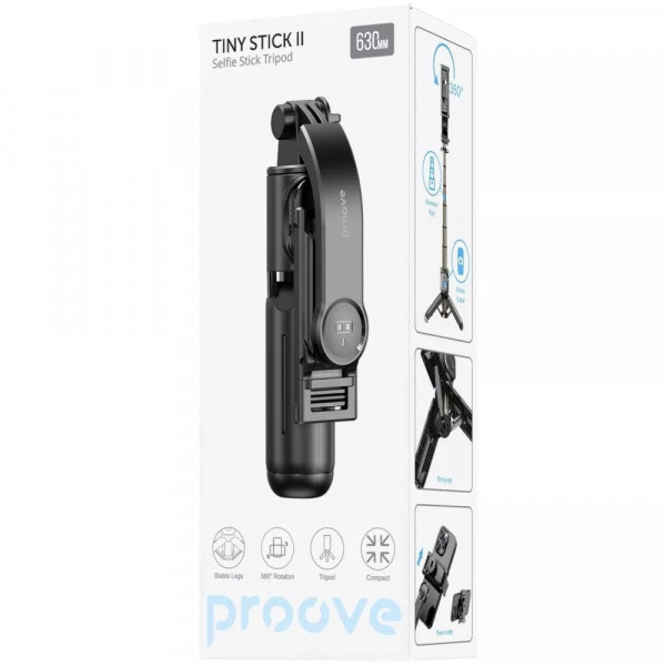 Монопод-тринога Proove Tiny Stick II Selfie Srick Tripod (MPTS20010001)