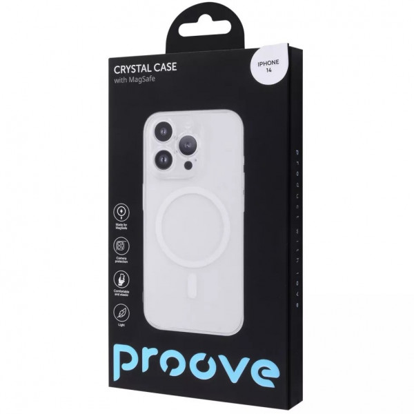 Чохол Proove Crystal Case with MagSafe для iPhone 16 Pro (PCCCIP16P001)