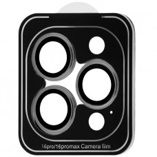Захисне скло для камери для iPhone 16 Pro/16 Pro Max Black Titanium (CPPAIP16PM01)