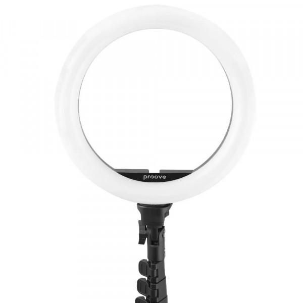 Кільцева RGB лампа 10см Proove Halo White (PLRL10100401)