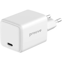 Сетевое зарядное устройство Proove Pocket GaN 25W Type-C White (WCPG25010202)