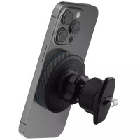 Автомобільний тримач з бездротовою зарядкою Proove Graphite Circle Qi2 15W Black (WHGC15010001)