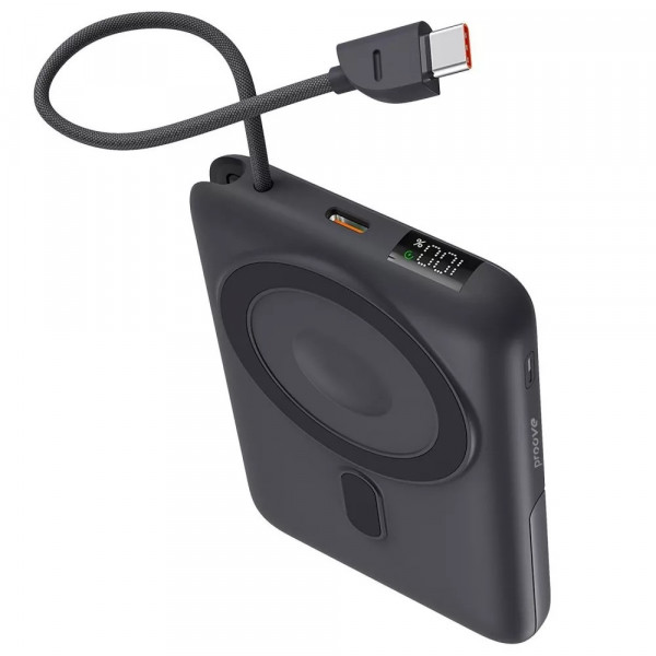 Зовнішній акумулятор Proove Moon Rock 2in1 22.5W 10000 mAh Gray (PBR122012105)