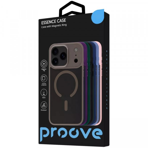 Чохол Proove Essence Case with MagSafe для iPhone 17 Sierra Blue (PCECIP170011)