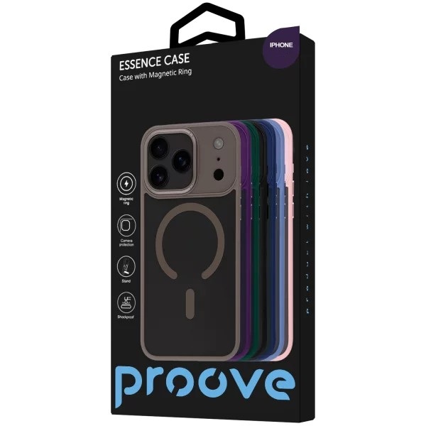 Чехол Proove Essence Case with MagSafe для iPhone 17 Deep Purple (PCECIP170004)