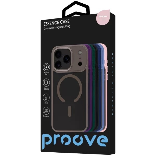 Чехол Proove Essence Case with MagSafe для iPhone 17 Pink Sand (PCECIP170028)