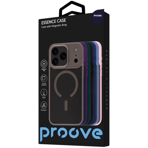 Чохол Proove Essence Case with MagSafe для iPhone 17 Air Midnight Blue (PCECIP17AR08)