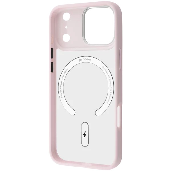 Чохол Proove Essence Case with MagSafe для iPhone 17 Pro Pink Sand (PCECIP17P028)